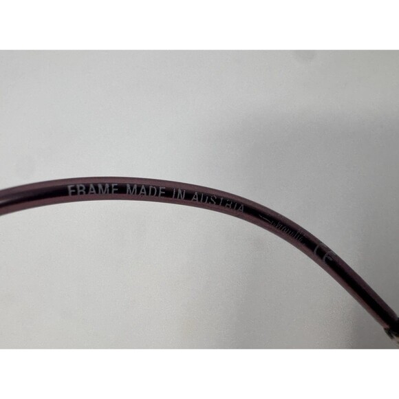 Silhouette SPX 1520 Pink Brown Rimless Eyeglass Frames 50-21-135 Austria Made main image 11